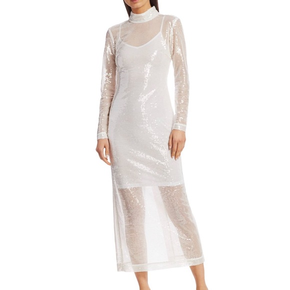 COPY - Staud Sequin Dress NWT - Picture 1 of 5